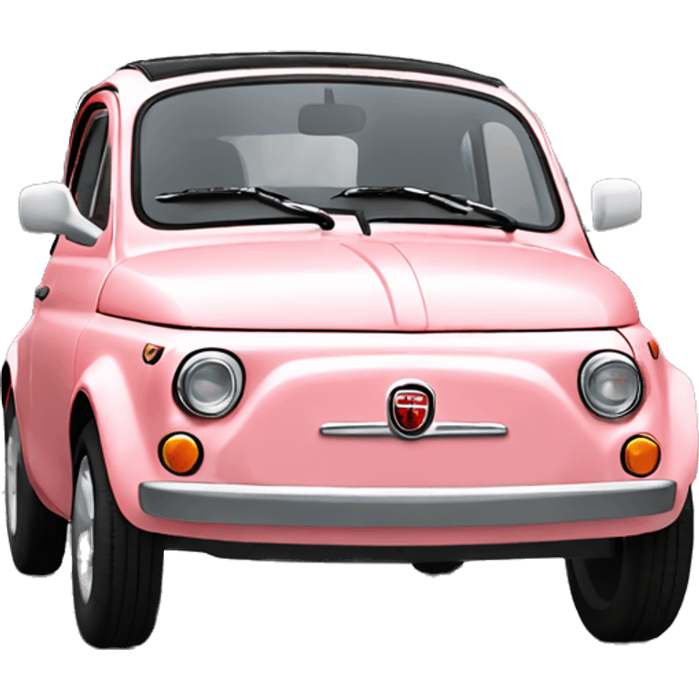 Fiat 500e rosé  emoji