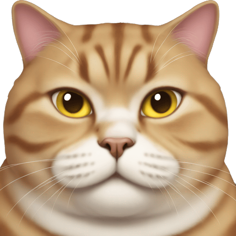 Super fat cat  emoji