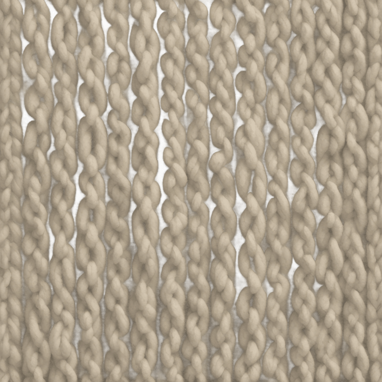 Chunky knit cream carpet  emoji