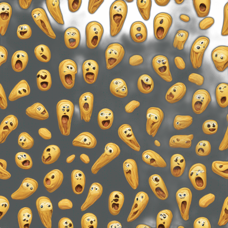 The scream munch emoji