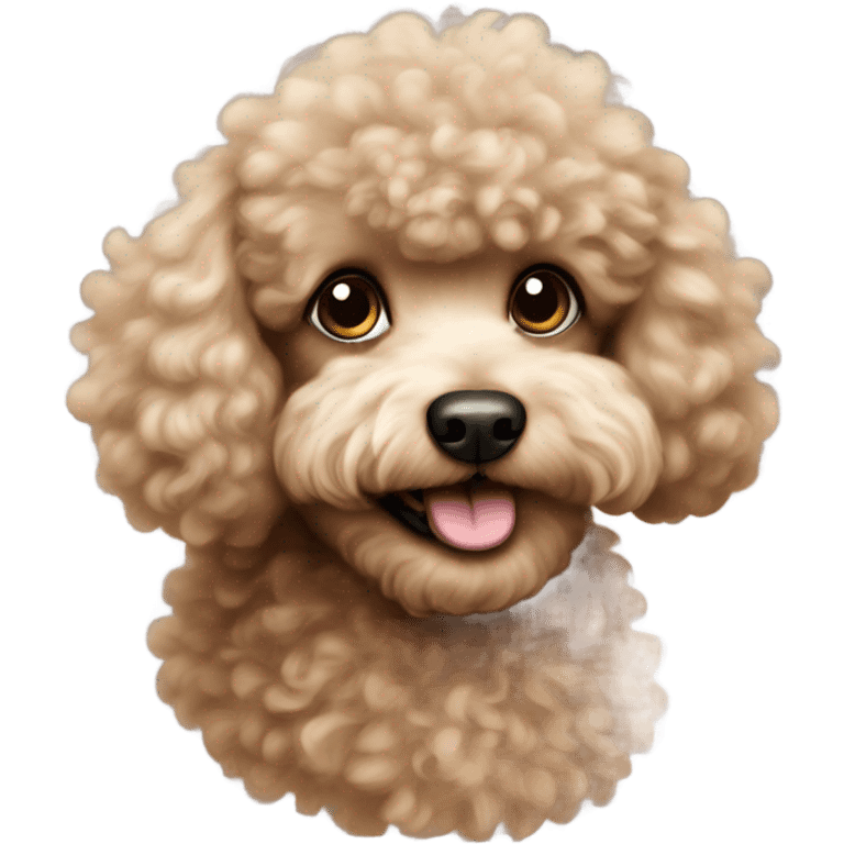 dog caniche emoji