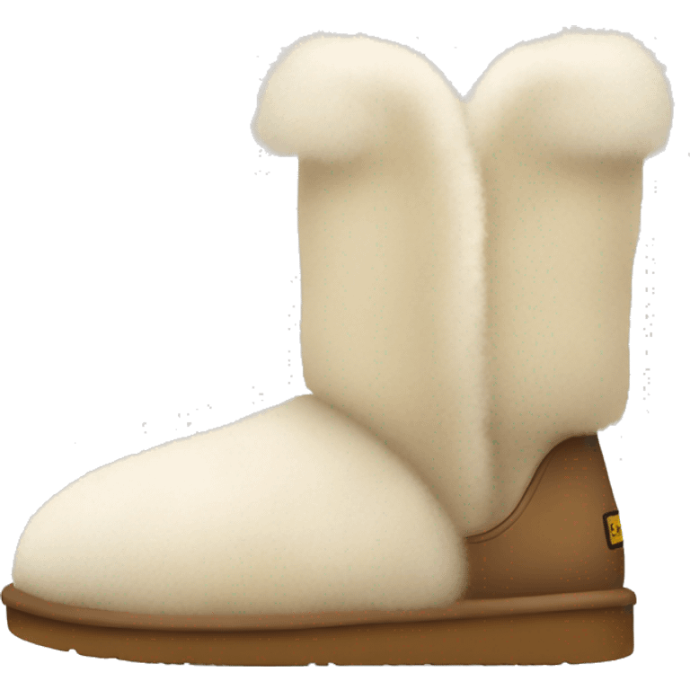 fluffy uggs emoji