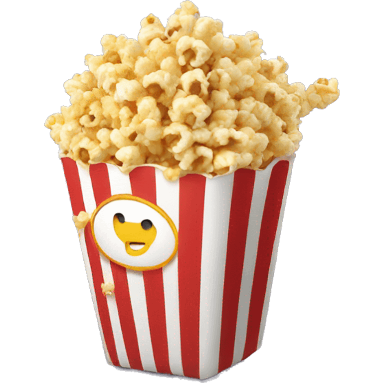 Pop corn emoji