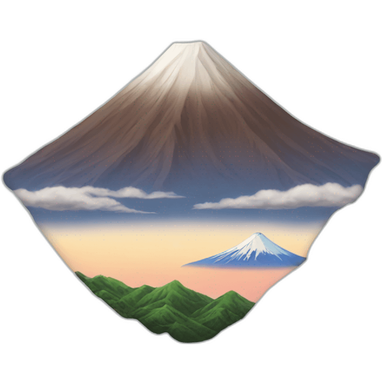 Mount Fuji emoji