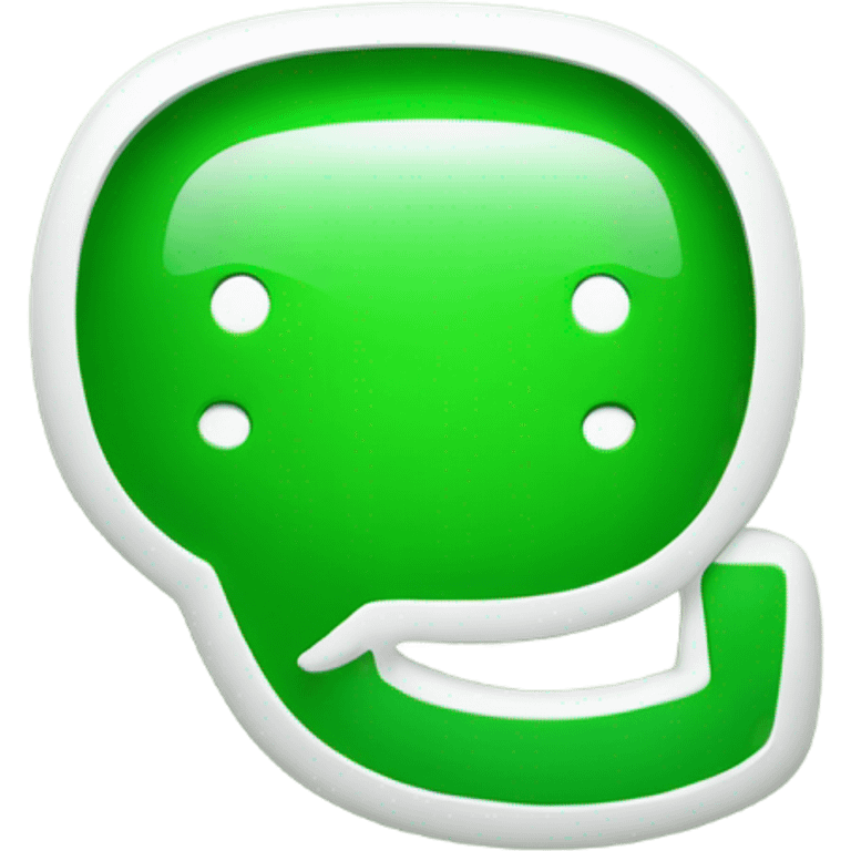 whatsapp logo emoji