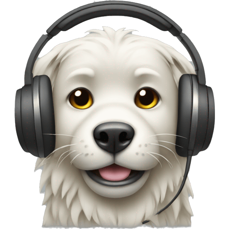 animal with headphones emoji