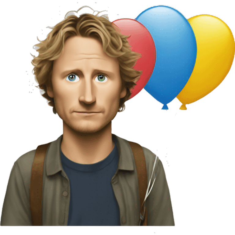 ben howard with balloon  emoji