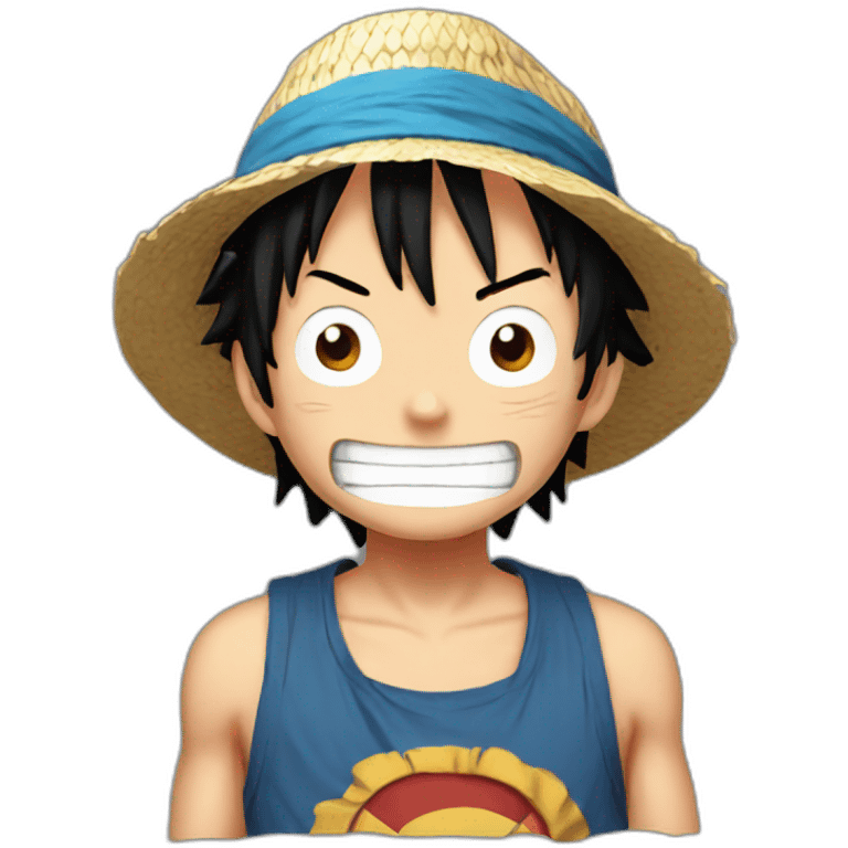 Luffy emoji