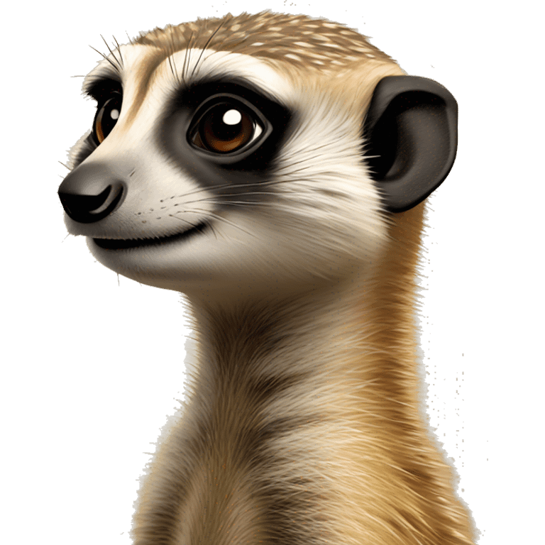 meerkat see right down corner emoji