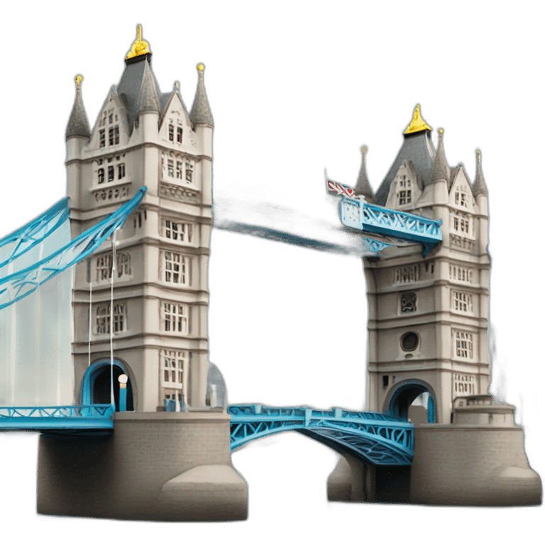 London tower bridge emoji