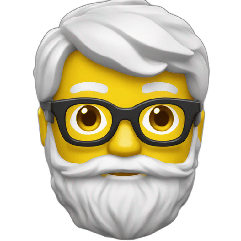 Yellow lego developer emoji