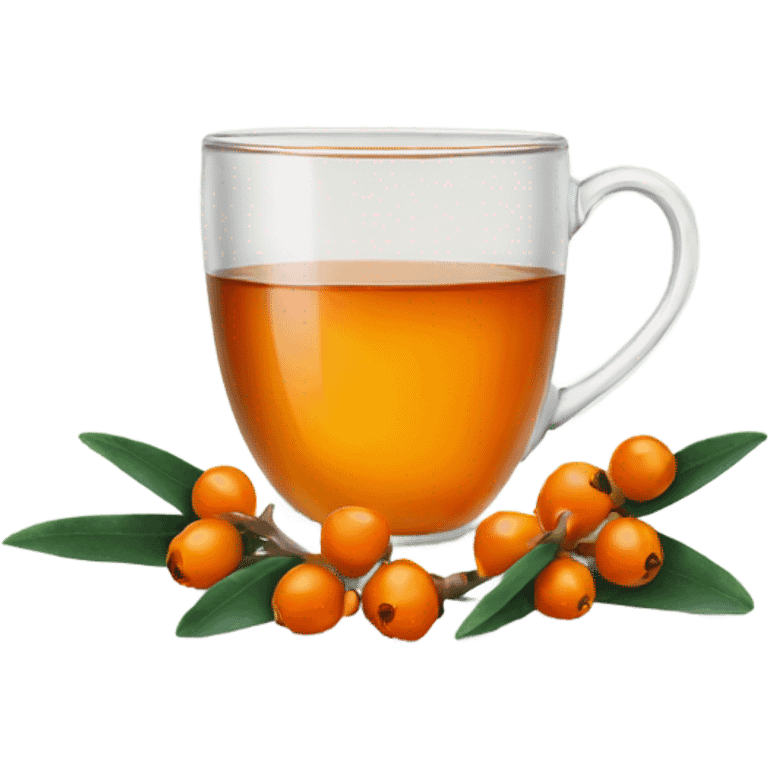 sea ​​buckthorn tea emoji