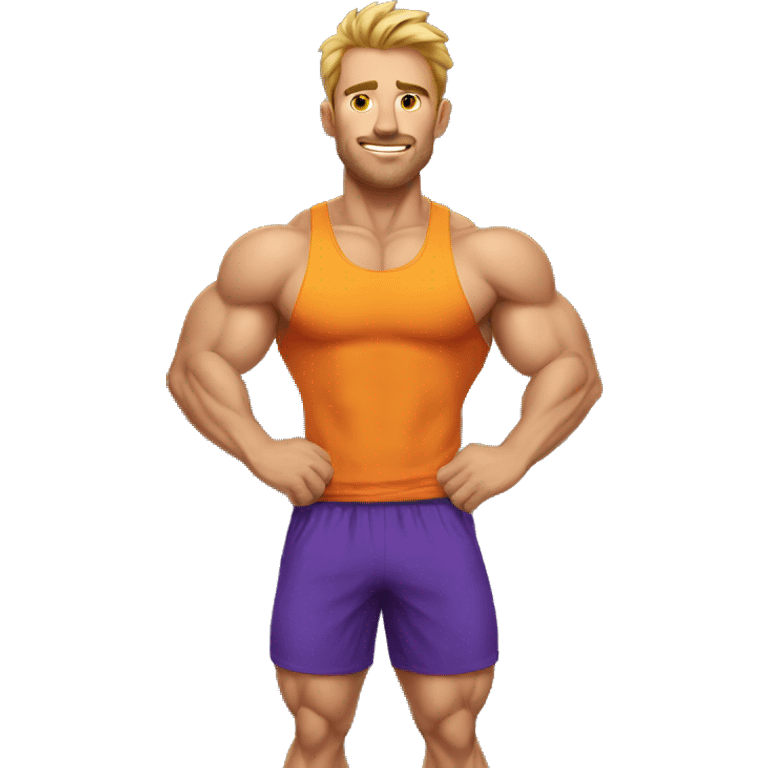 Gym bro emoji