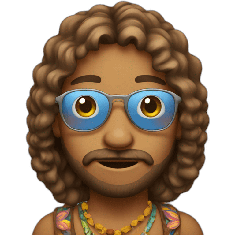 hippie emoji