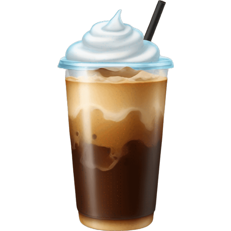 Iced coffee  emoji