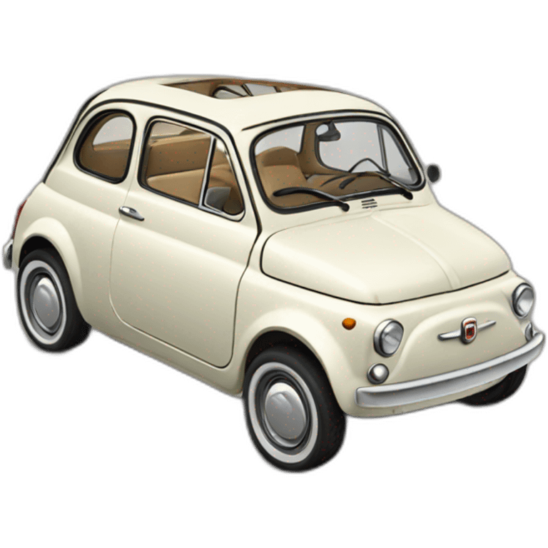 Fiat 500 emoji