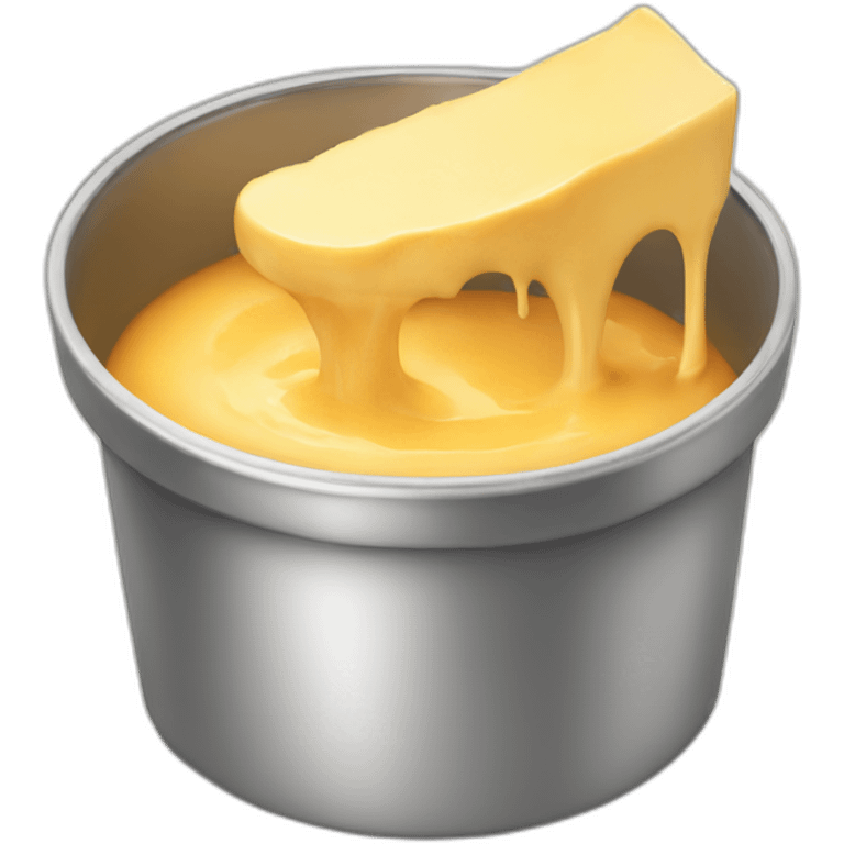 Cheese sauce emoji