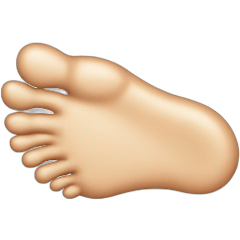 foot emoji