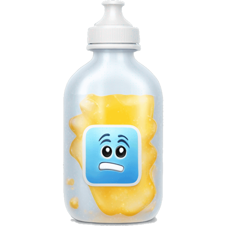 gel bottle with label that says "chilly" emoji