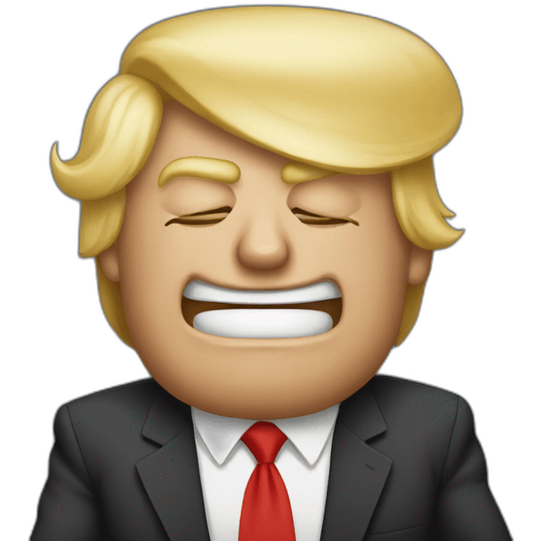 donald trump qui dab emoji