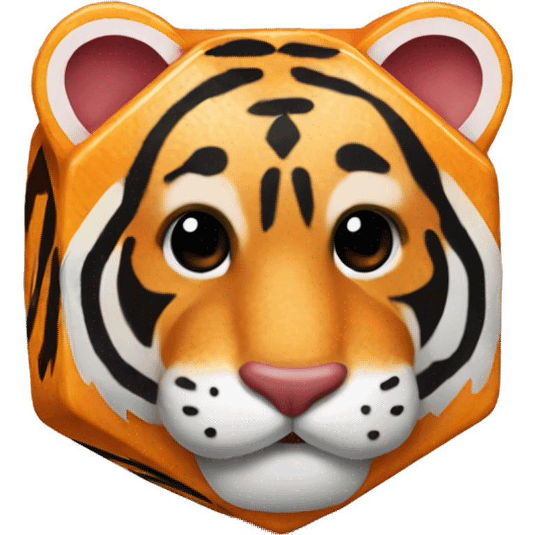 Tiger dice bacon emoji