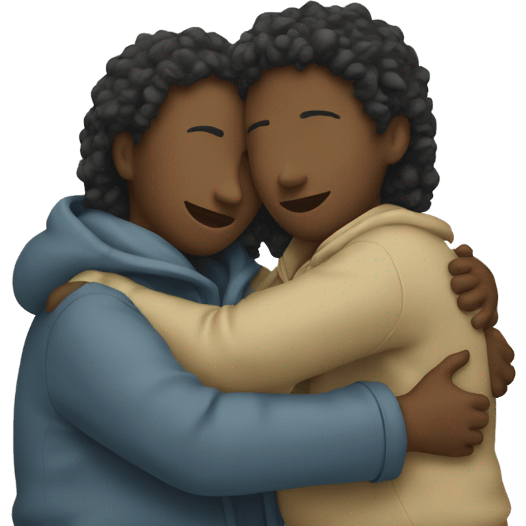 Two people hugging  emoji