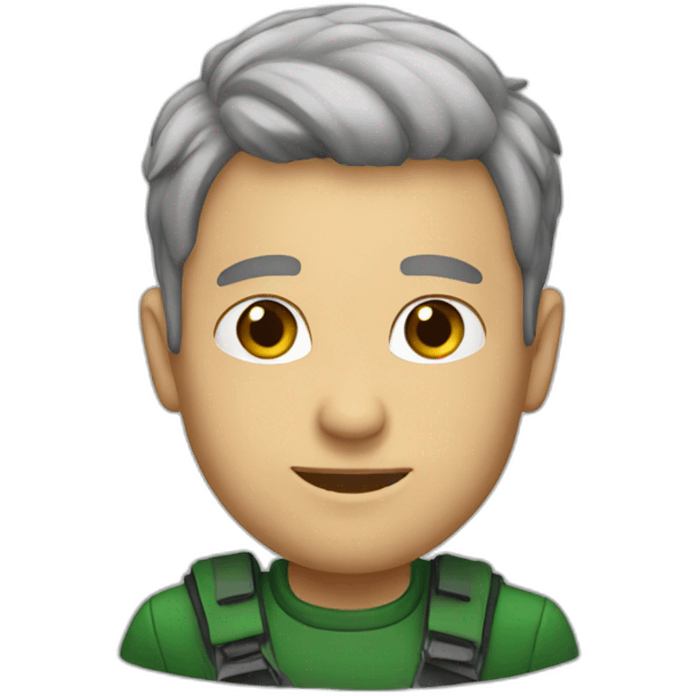 Damian white emoji