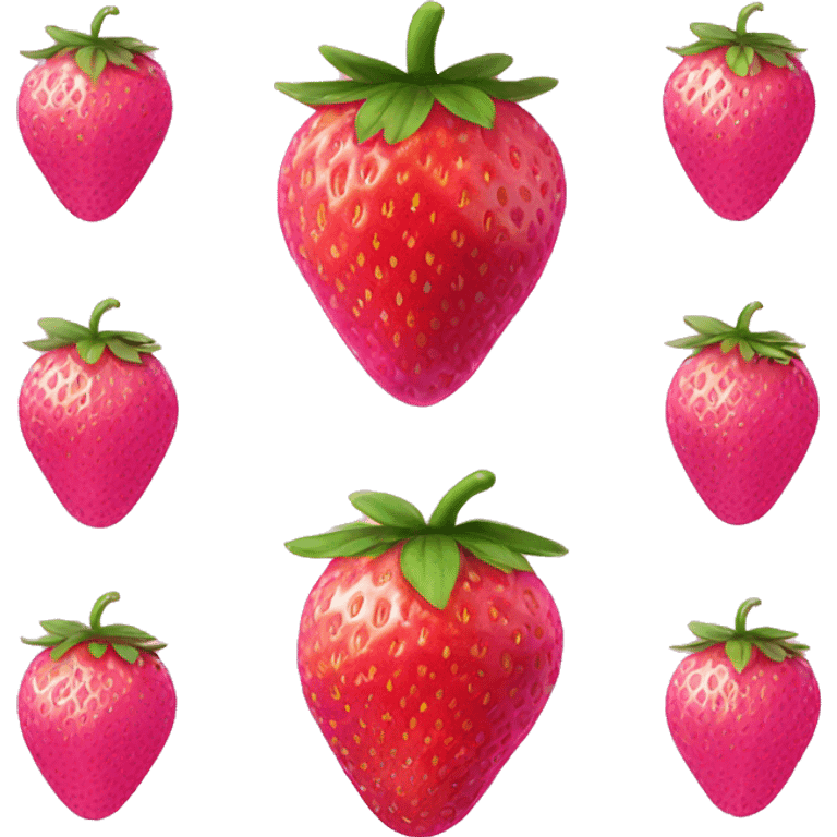 patel pink strawberry emoji