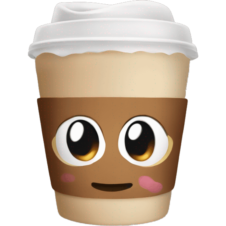 Cute coffee  emoji