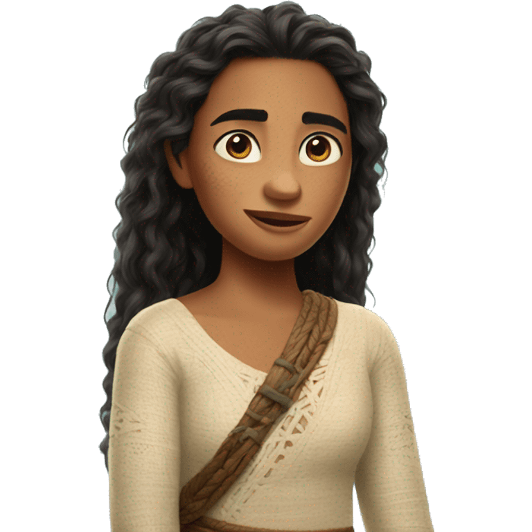 Poa from moana  emoji