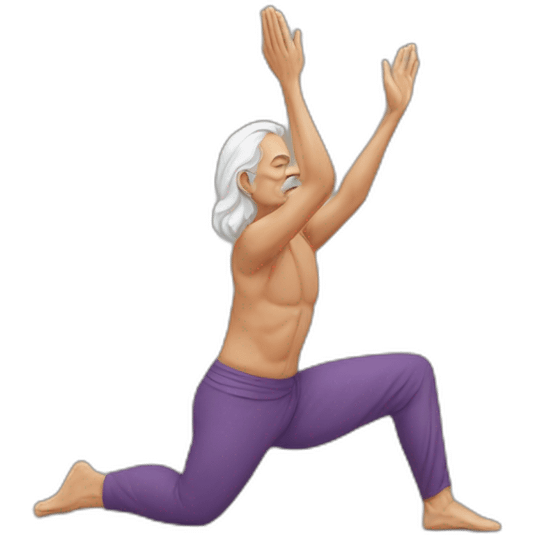 Yoga iyengar emoji