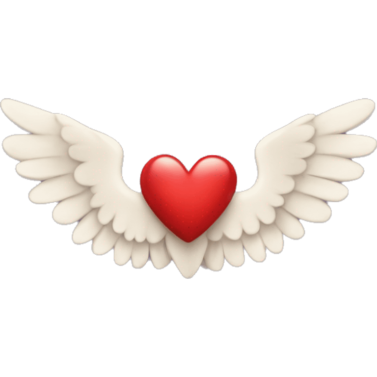 Heart with wings emoji