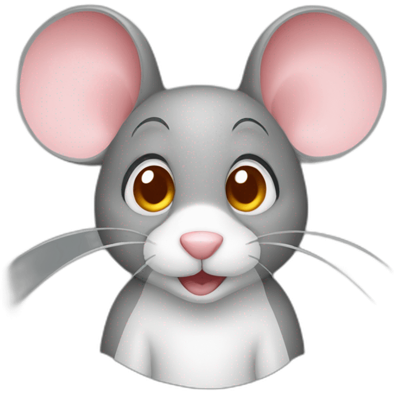 laboratory mouse high angle view emoji