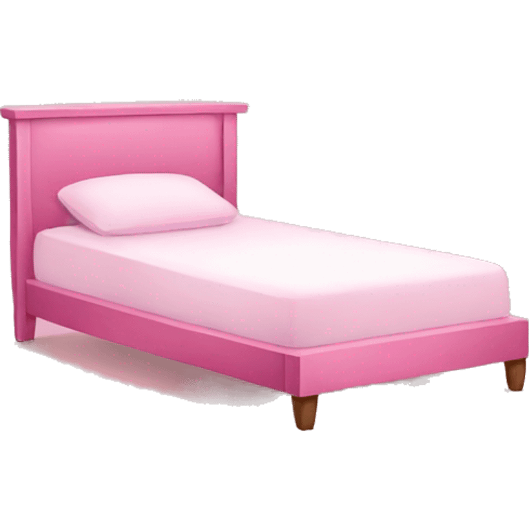 Pink bed emoji