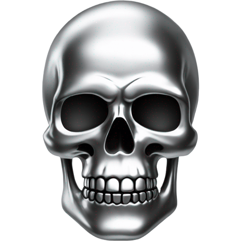 Chrome skull  emoji