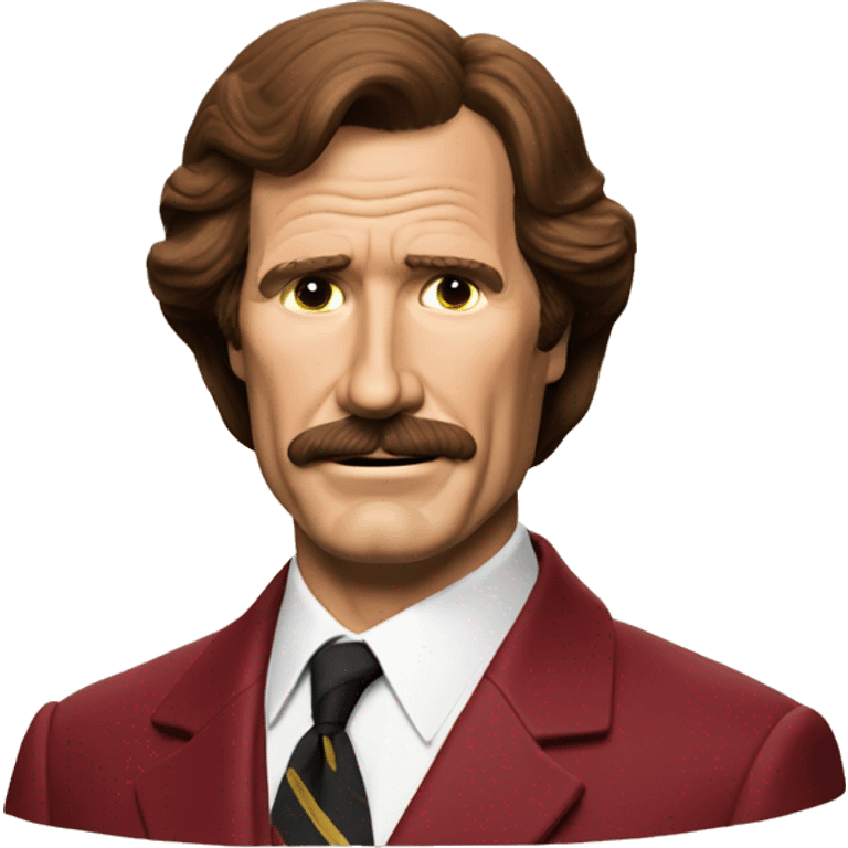 Ron burgundy  emoji