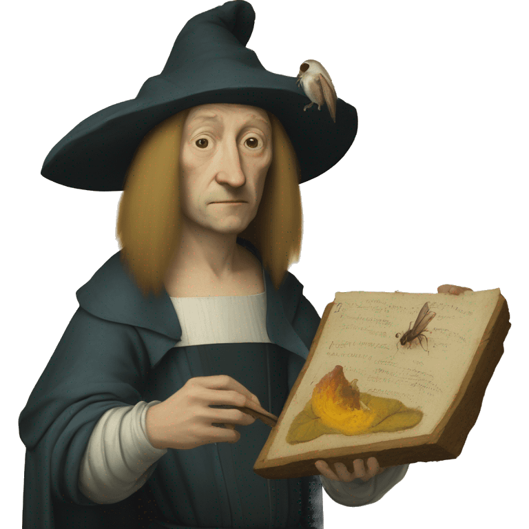 hieronymus bosch detailed painting  emoji