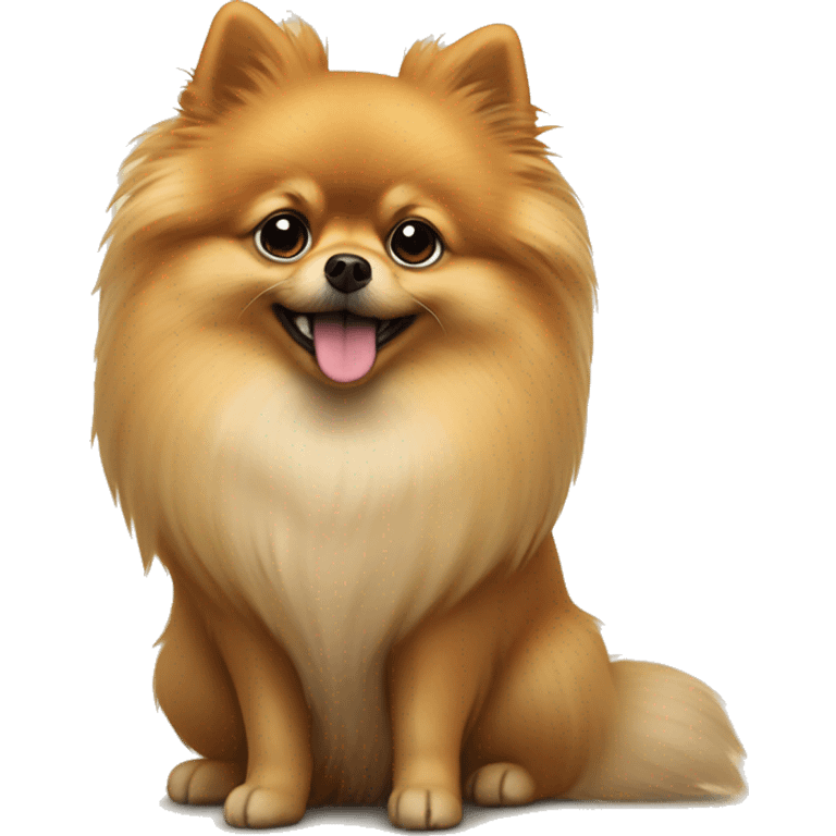 Pomeranian in hogwarts emoji