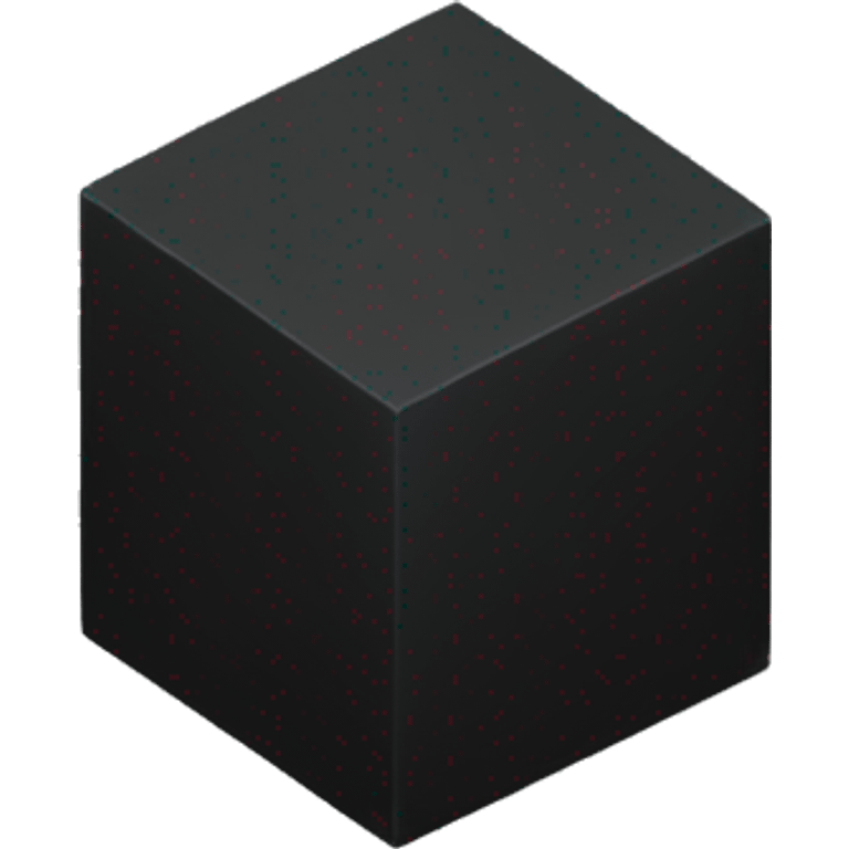 Fully black square  emoji