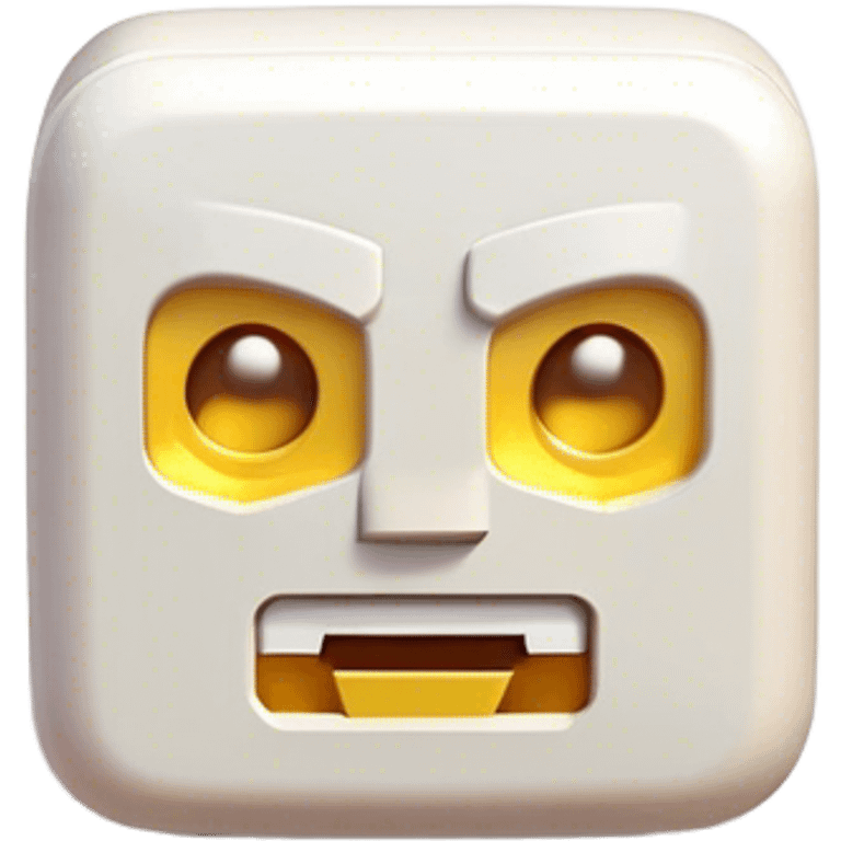 Clash of Clans aesthetic: Cinematic Playful Pixel 3D Key Emoji, rendered in a 3D vector-style similar to standard emojis with minimal shading and bold, simplified shapes. A compact, distinct form with signature details, softly glowing with a pixelated adventure charm. Simplified yet unmistakably iconic, highly detailed and consistent, glowing with a soft radiance and high shine. Stylized with a touch of classic pixel-art charm and a soft glowing outline, capturing the essence of a beloved gaming relic with a friendly, playful manner! emoji