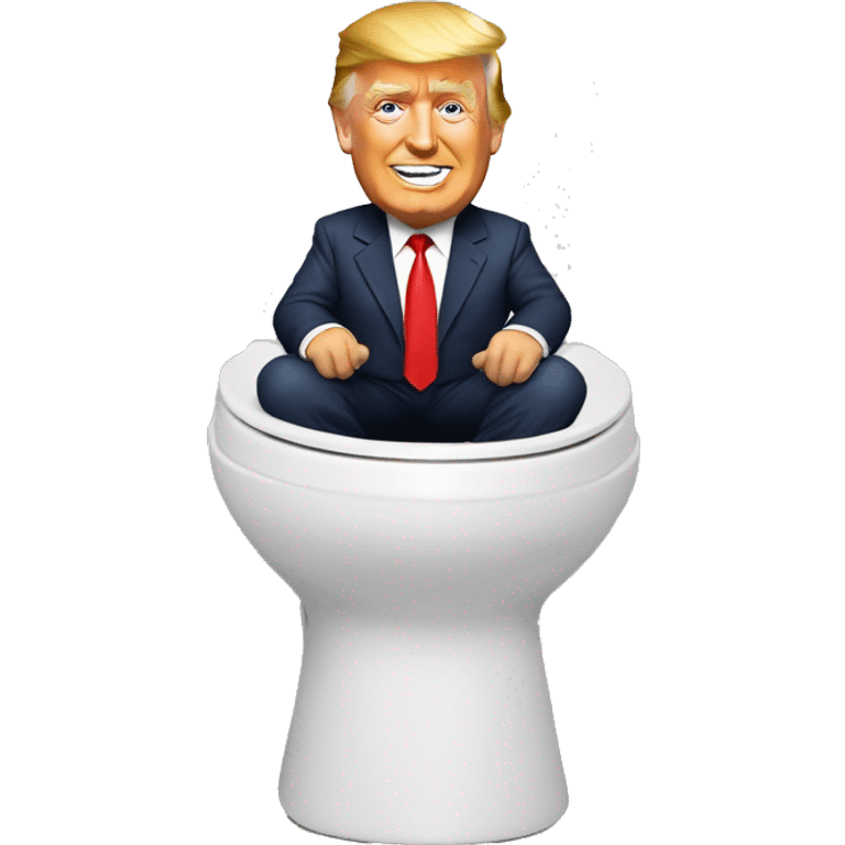 Donald trump skibidi toilet  emoji