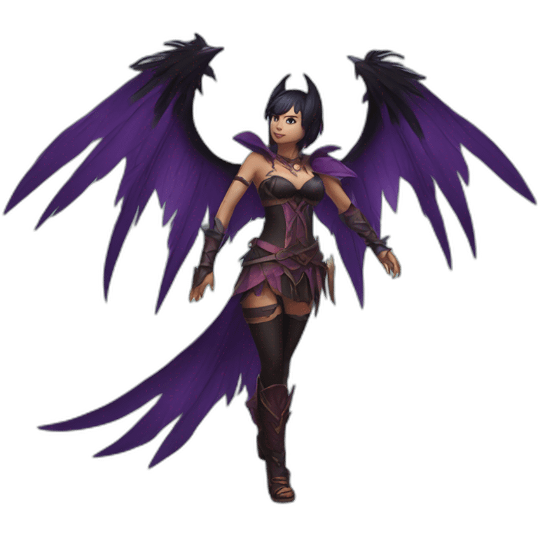 morrigan fullbody emoji