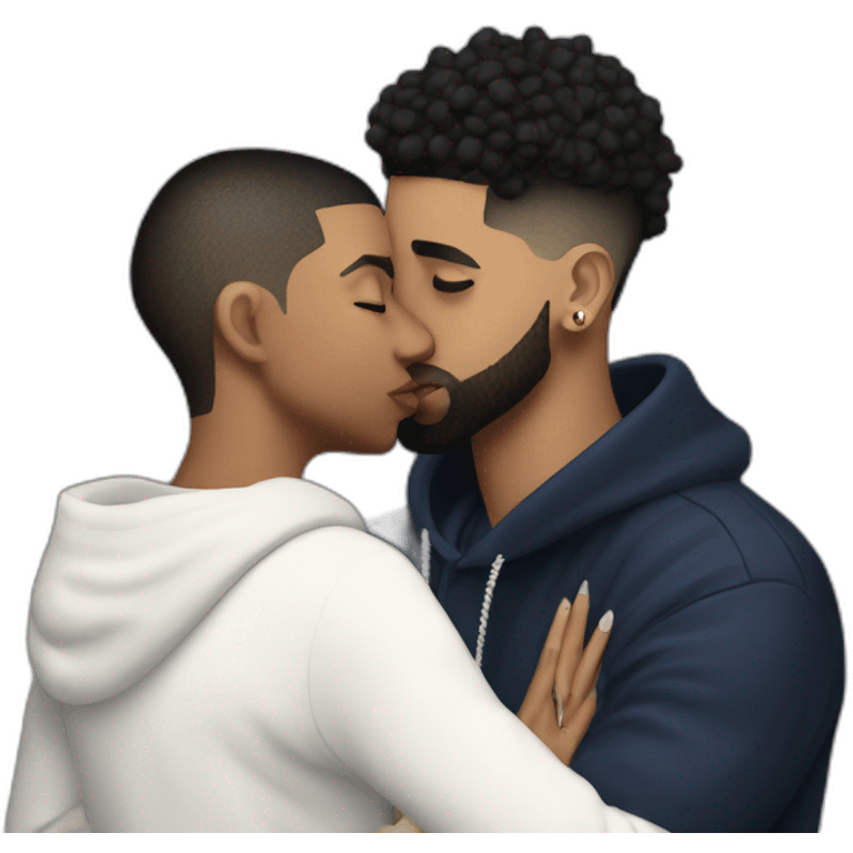 drake kissing 21 savage emoji