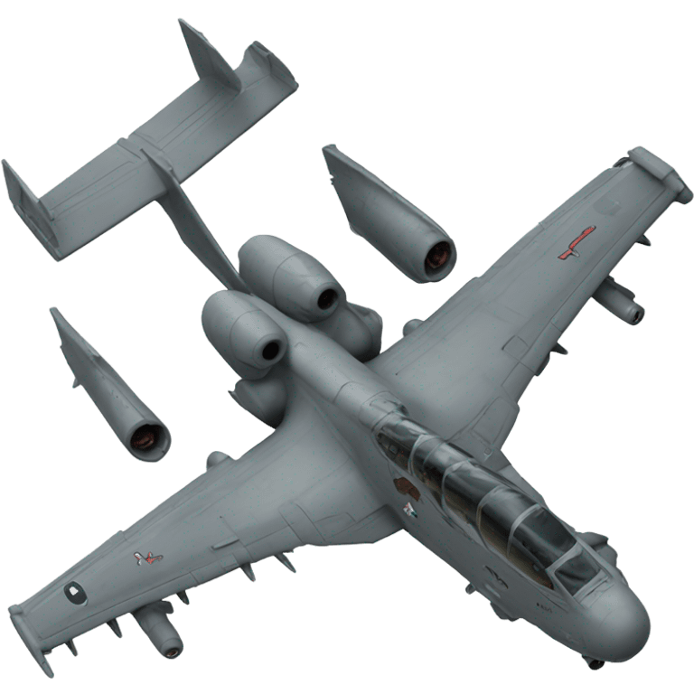 A-10 warthog military plane anatomically identical  emoji