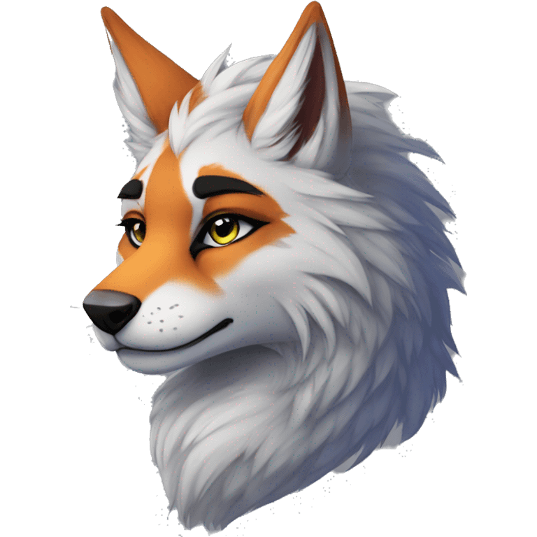 Edgy anthro furry by Falvie, LiLaiRa, AngieWolf emoji