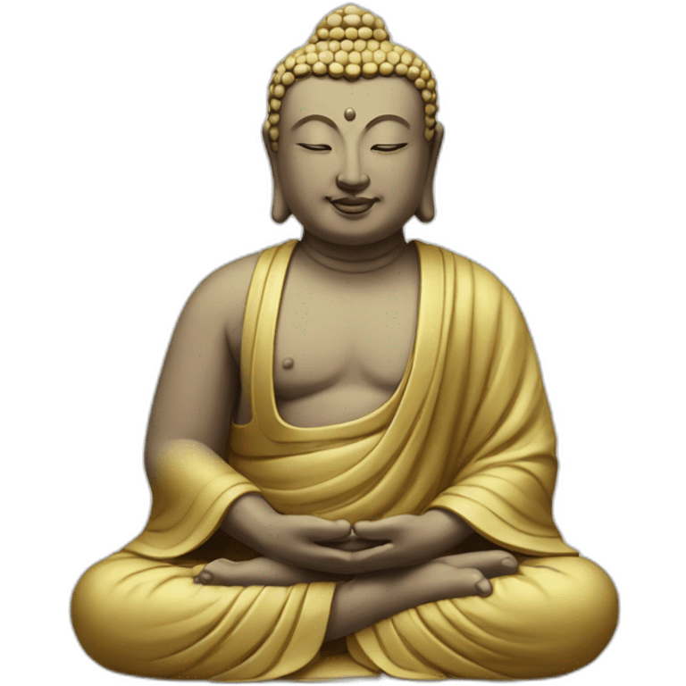 Buddha wishes you merry Christmas  emoji