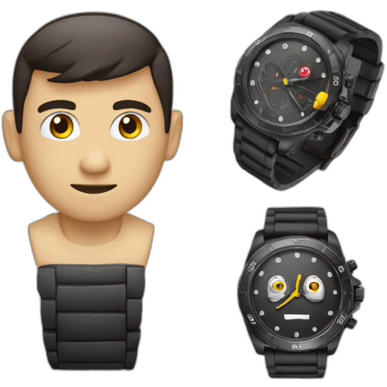 watch hacker emoji