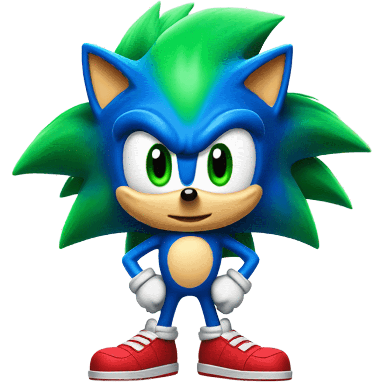 Sonic the hedgehog  emoji