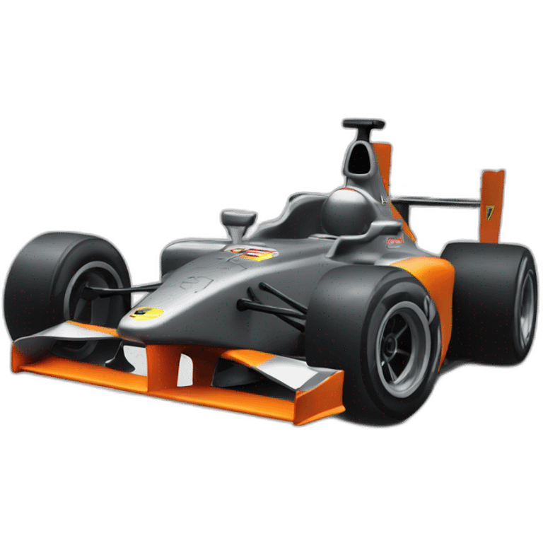 Formule 1 car emoji