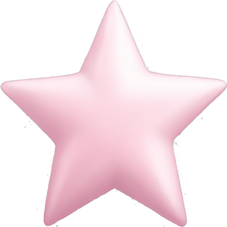 pale pink star sparkle emoji